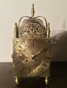 RARE MONASTIC LANTERN CLOCK (NEW ENTRY) - Working